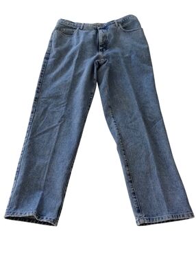 Guess Jeans VTG 90s Made in USA 36 X 30 Washed Green Triangle American Tradition